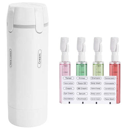 Rovellix 4-in-1 Travel Dispenser Bottle