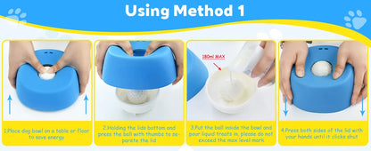 Rovellix™ Slow Feeder Bowl – for Dogs and Cats